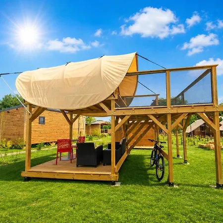 Domaine Le Jardin De Seraphine - Tentes-lodges Confort Malleville-les-Gres